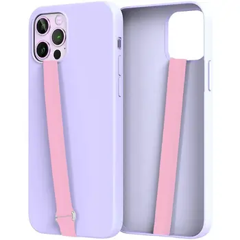 Elastische Silikon Telefon Straps Seile Halter Weiche Silikon Armband Hand Band Grip Finger Ring Für iPhone Samsung