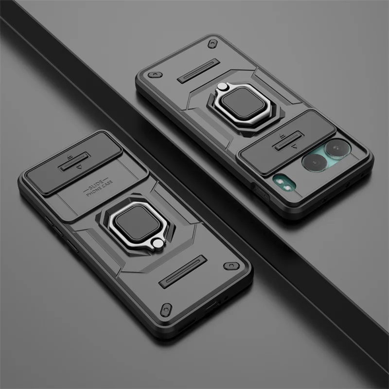 Fall Auto Magnetische Ring Stand Rüstung Telefon Fällen Nord4 1 + Nord 4 2024 CPH2663 6,74 "Rückseite – Bild 5