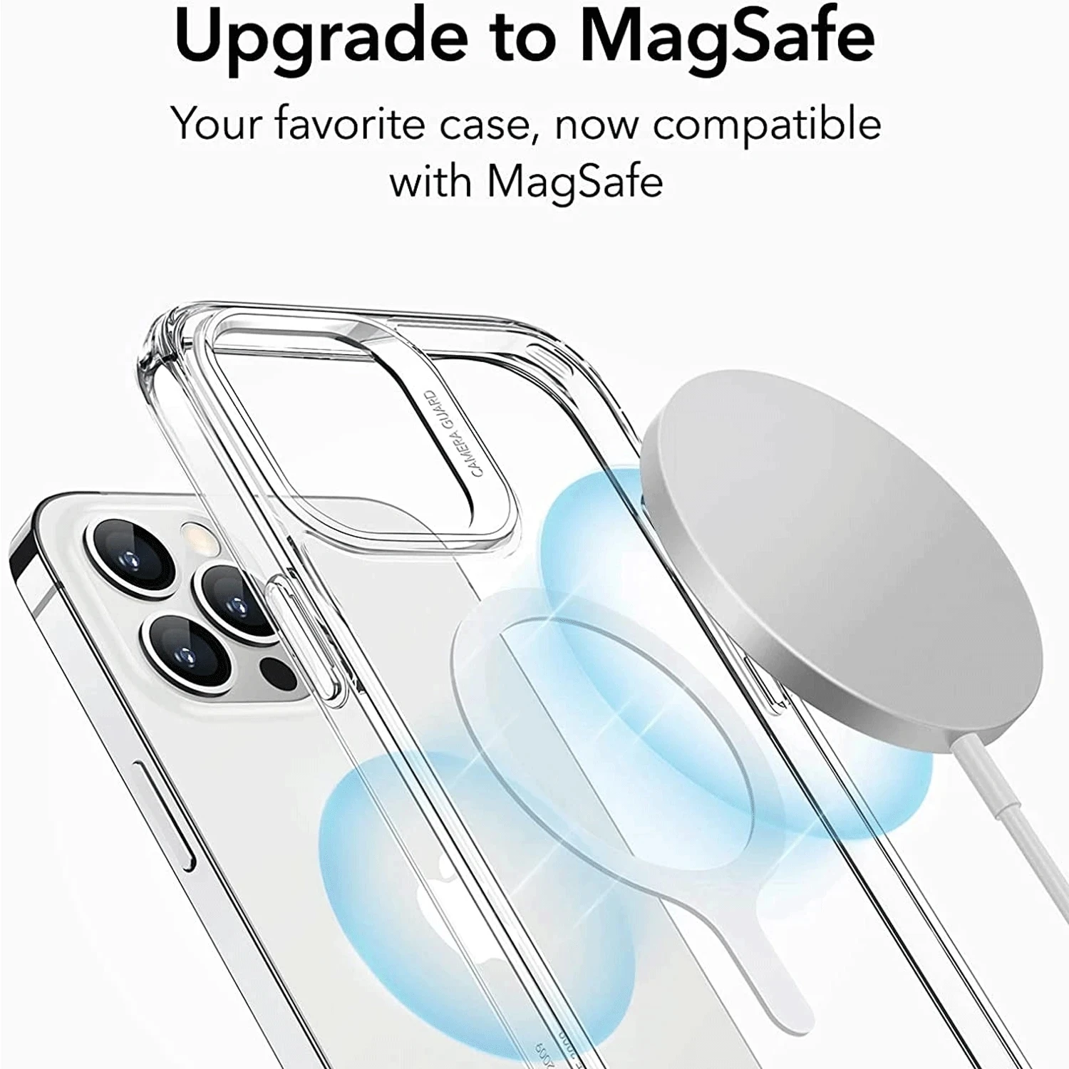Universeller Magnet-Aufkleber, magnetischer Adapterring, geeignet für Magsafe IPhone, kabelloses Laden, Handy, runder – Bild 2