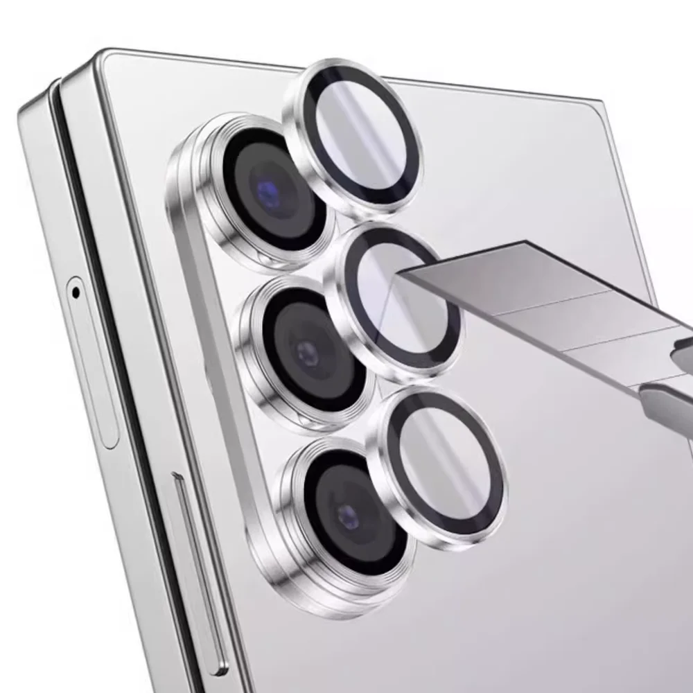 Metall-Einzelring-Kameraobjektivschutz ZFold Fold7 Fold6 Panzerglasfolie Vollständige Abdeckung ﻿ – Bild 2