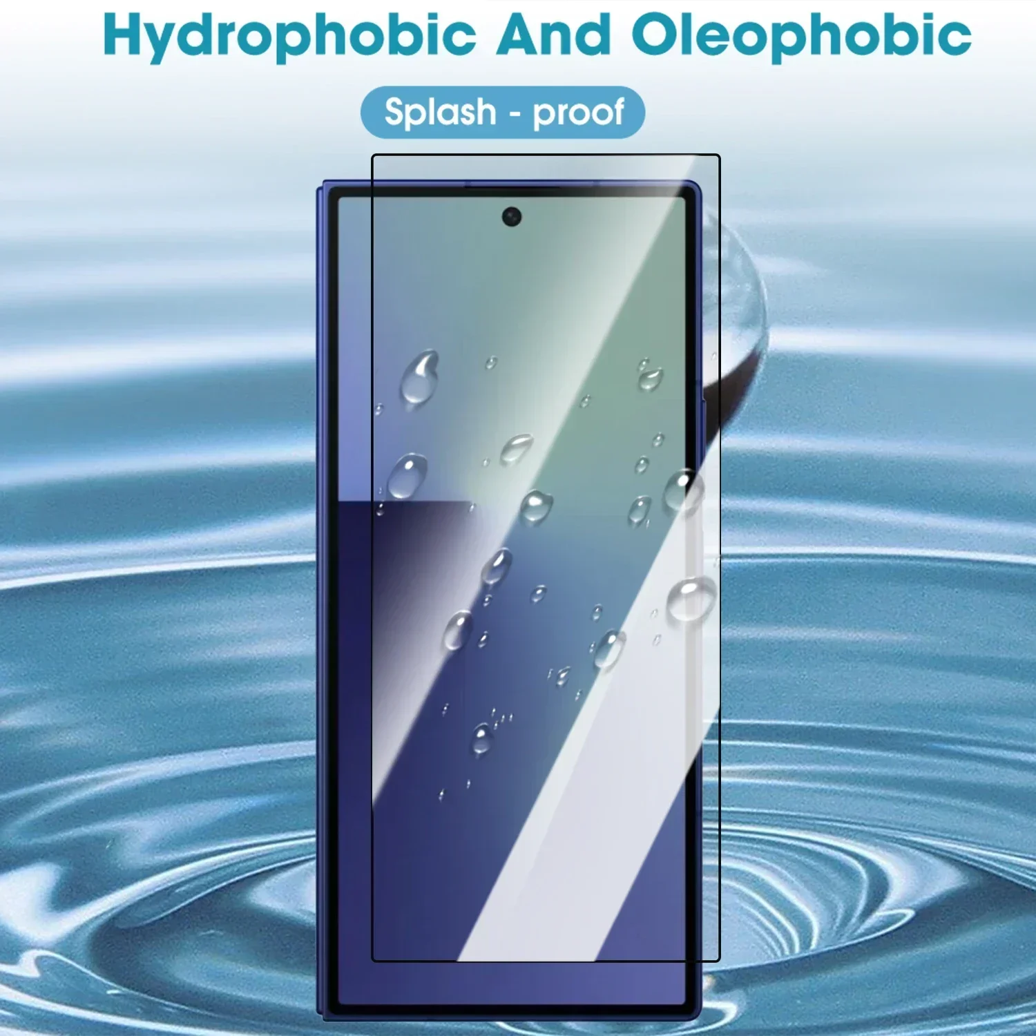 1/2/3er-Pack Sichtschutz aus gehärtetem Glas 6 5 Fold7 Anti-Peep-Displayschutzfolie mit einfachem Installationsset – Bild 6