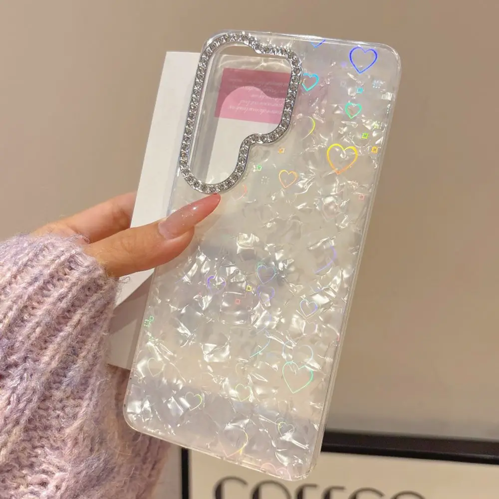 Glitzer Farbverlauf Schmetterling Handyhülle Diamant-Schutz PC-Cover – Bild 5
