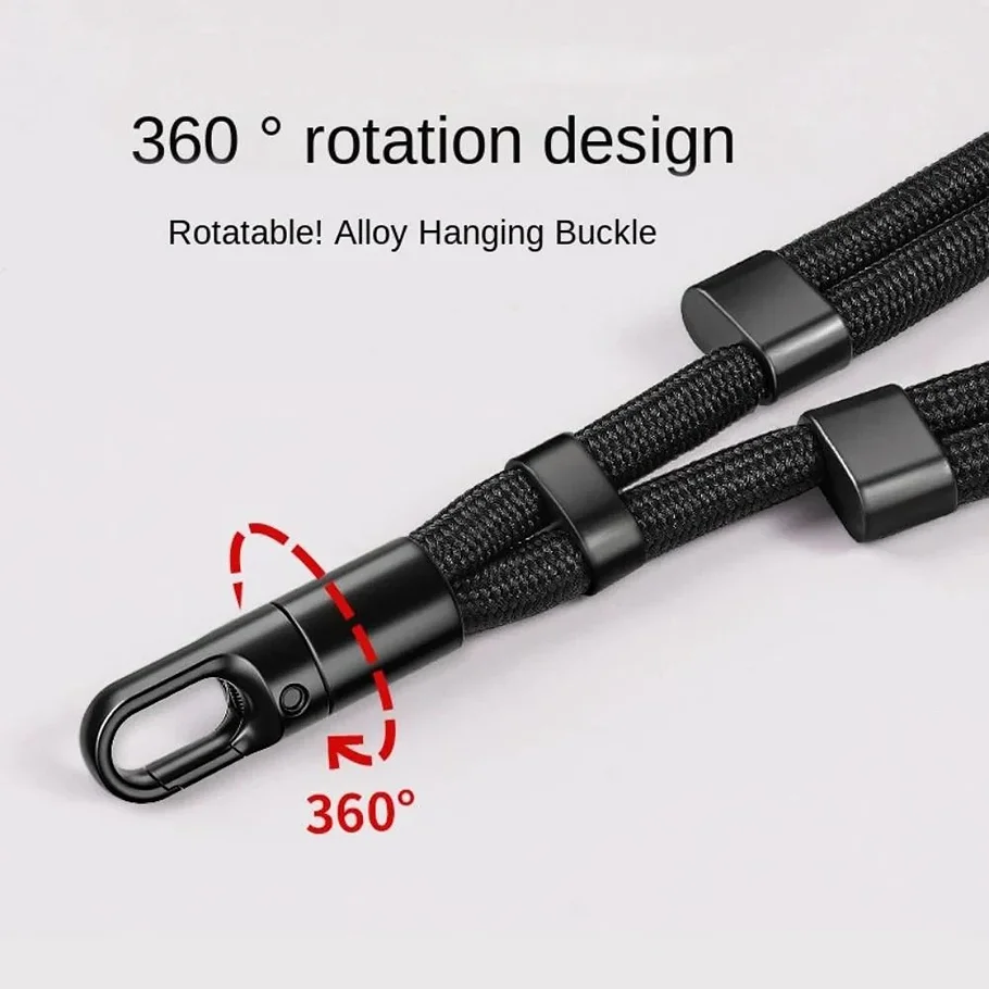 Universelles Telefon-Lanyard mit Clip – verbesserte Anti-Drop 360° °   Drehbarer, verstellbarer Hals- und Umhängegurt, kompatibel mit allen Telefonen – Bild 3