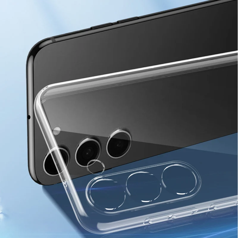Ultradünne Transparente Handyhülle Silikon Soft Case – Bild 6