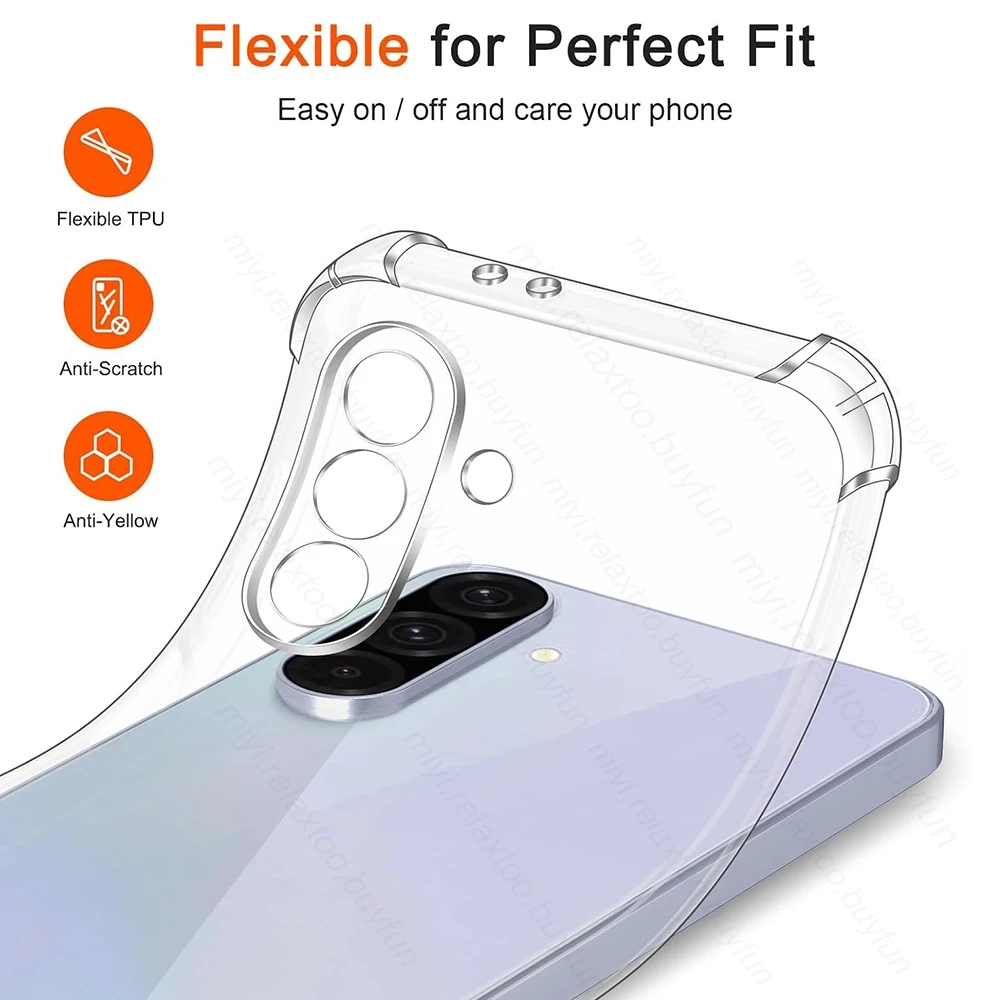 Stoßfeste Silikon-Softcase Transparente Hülle – Bild 5