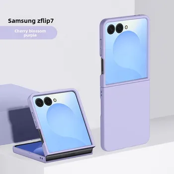 Galaxy Z Flip7: Handyhülle Flip7 Flip6 Flip5 Flip8 5G Schutzhülle Schlank Dünn Süßes Candy-Design Angenehmes