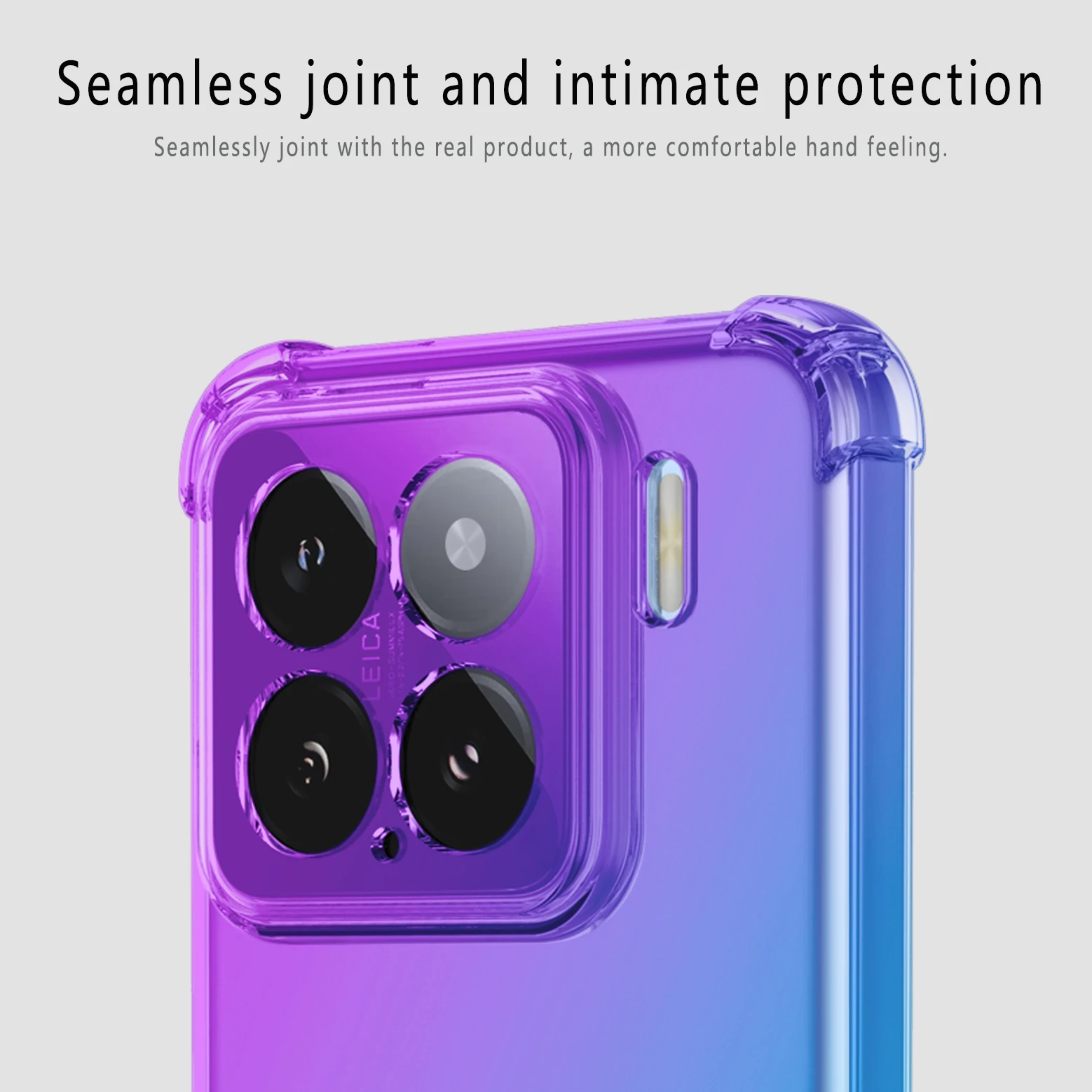 Vier-corns Stoßfest Gradient TPU Fall 2025, Schutzhülle Fundas Coque Capa – Bild 3