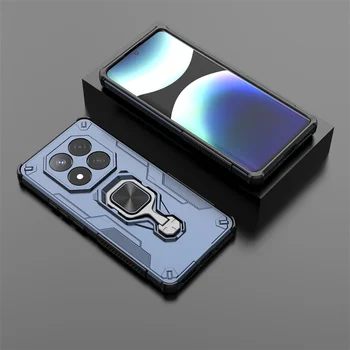 Redmi Note 14 Pro+ 5G: Objektivschutz-Ständerhülle Cover Ringständer Magnetische Halterung Schutzhülle Fundas Coque