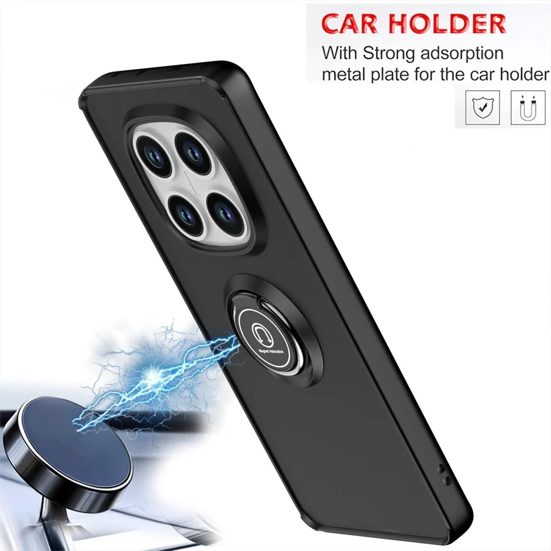 Rüstung Stoßfest Fall Hinweis 14 Pro 5G 4G Matte Harte PC Zurück Abdeckung Ring Ständer Halter Funda Coque – Bild 4