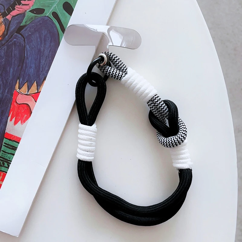 Niedliches Handy-Lanyard zum Aufhängen, Dekoration, kann gedragen werden, Twist-Seil, Anti-Verlust-Anhänger, modisch – Bild 2