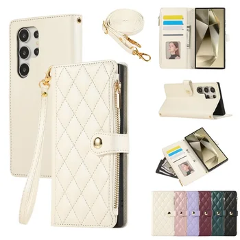 Galaxy A25: Crossbody-Handyhülle Brieftaschen-Cover