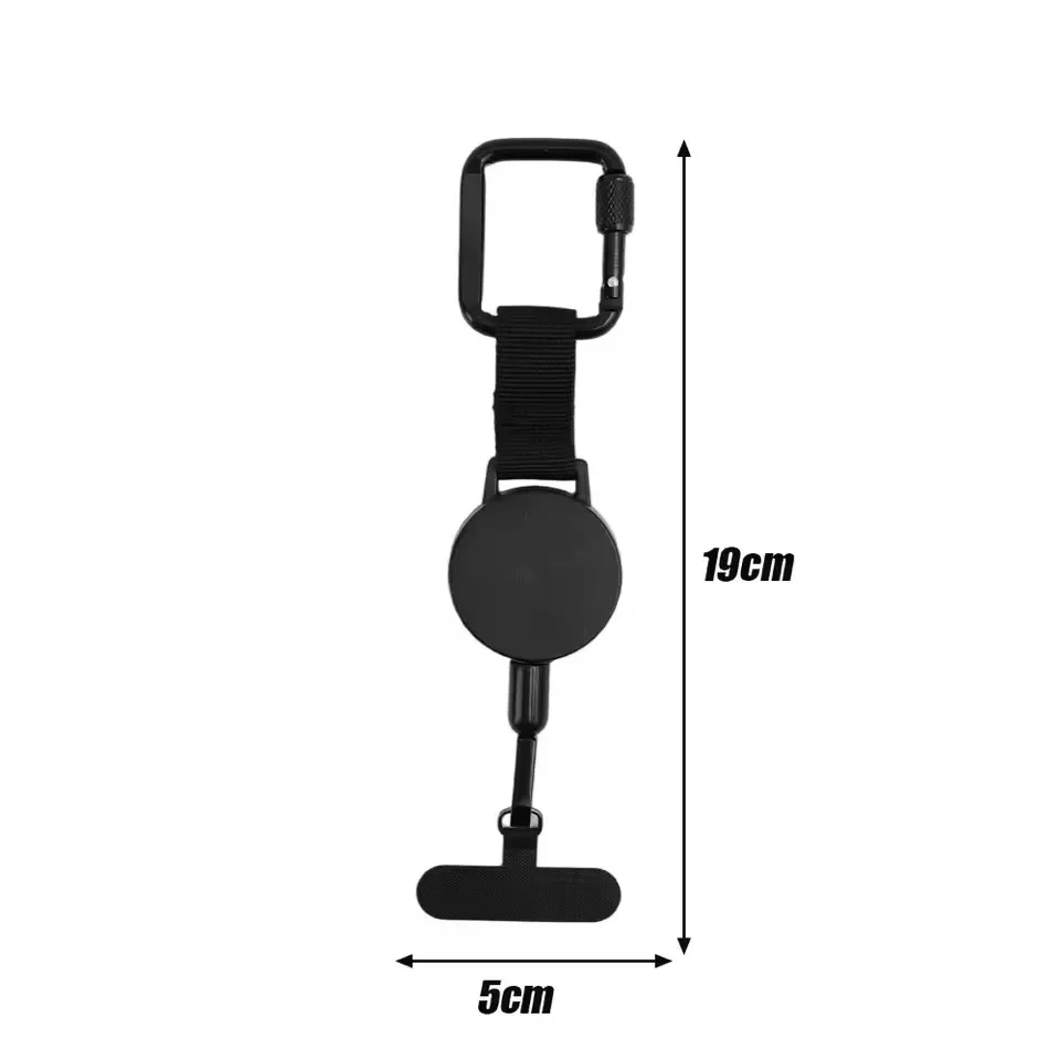 Einziehbarer, diebstahlsicherer Handyhalter, Handy-Lanyard, Smartphone-Hülle, Sicherheitsband mit Gürtelclip, Handy-Lanyard – Bild 6