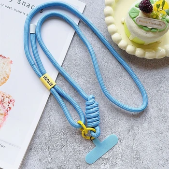 Einfaches, verstellbares Handy-Universal-Lanyard, Umhängetasche-Seil, langes Handy-Lanyard, Schultergurt, Seil