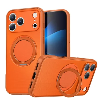 iPhone Air: 360 ° Drehbarer Magnetringhalter Handyhülle Funda für Magsafe Panzerhülle