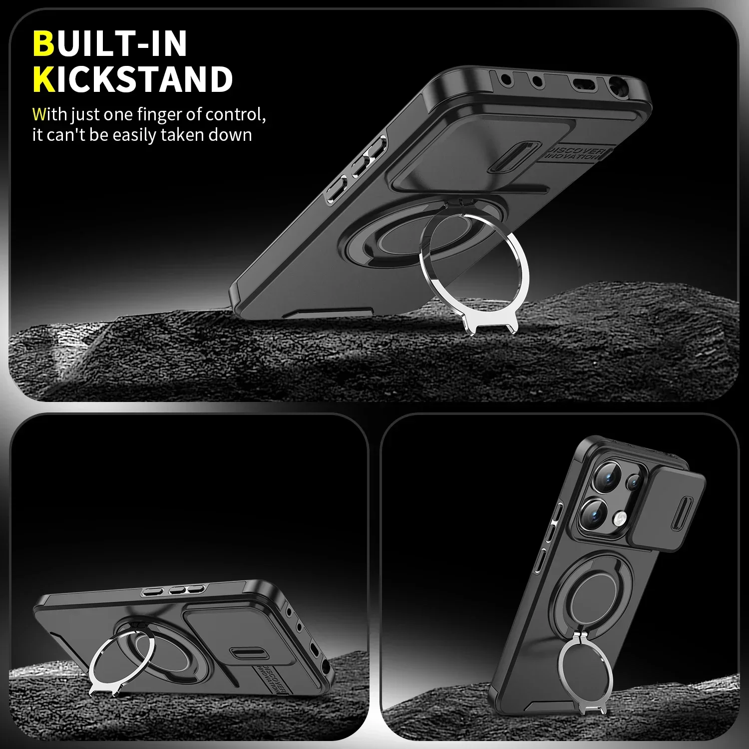 Rüstung Magnetische Hülle mit Lanyard Slide Kamera Schutz stoßfeste Abdeckung – Bild 5
