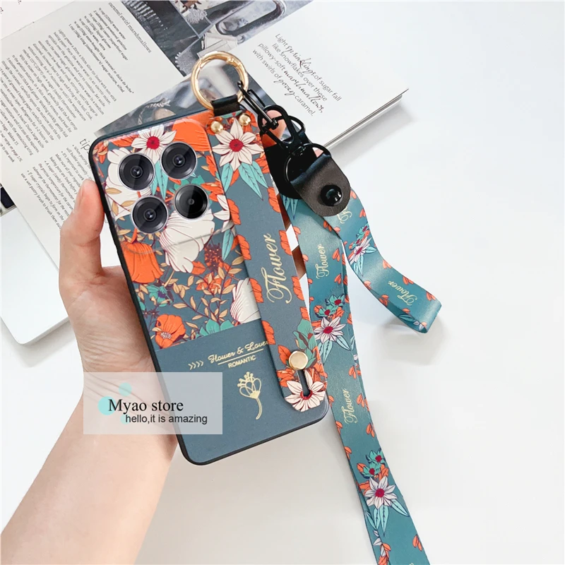 Xiaomi 15: Modische Halsband-Hülle Armband-Ständer Handyhalter-Cover 15S Pro