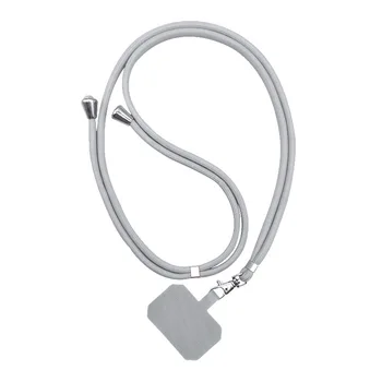 Universelles Telefon-Lanyard mit Patch, verstellbares Handy-Hängeseil, Umhängebänder, Anti-Verlust-Lanyards
