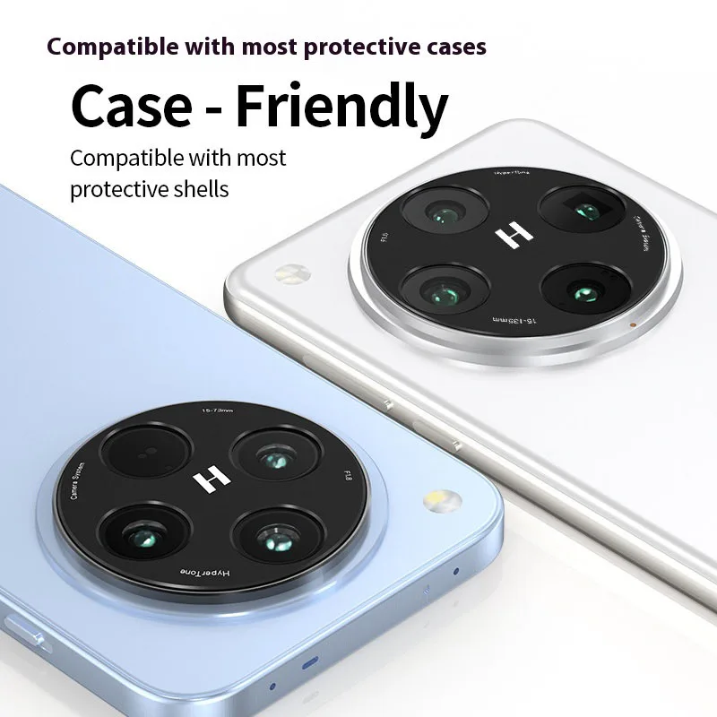 Ultra Telefon Kamera Protektoren Metall Hohl Objektiv Rahmen für Find X8 Pro Frosted Anti Scratch Objektiv – Bild 4