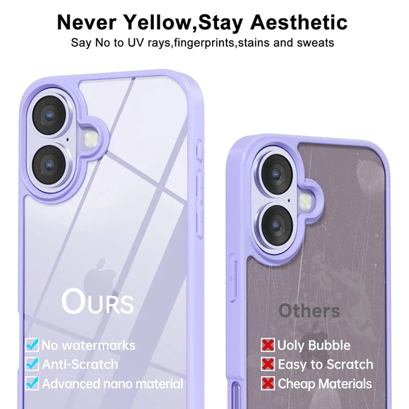 Bonbonfarbene Silikon-Stoßstangen-Telefonhülle, XR8, 7Plus, transparente, stoßfeste Rückseite – Bild 3