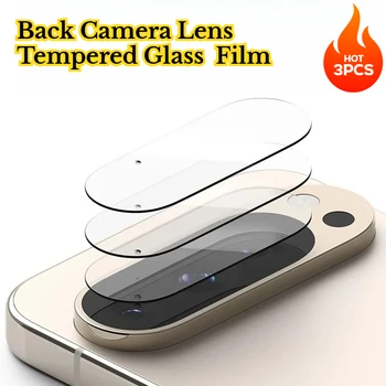 Pixel 10 Pro XL: 3PCS HD Zurück Hinten Kamera Screen Protector Film Anti-scratch gehärtetem Glas Objektiv Ring Abdeckung