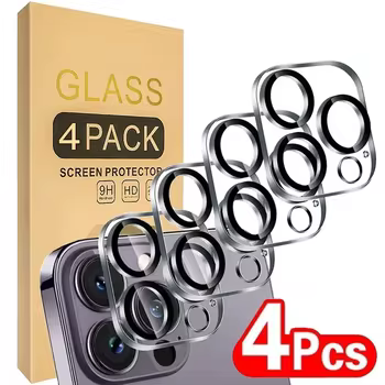iPhone 17 Pro Max: 4/1PCS HD Zurück Kamera Gehärtetem Glas Hinten objektiv Screen Protectors Anti-scratch Glas Film