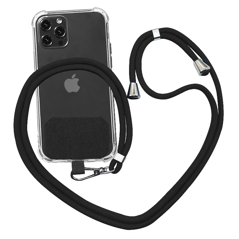 Universelles Telefon-Lanyard mit Patch, verstellbares Handy-Hängeseil, Umhängebänder, Anti-Verlust-Lanyards – Bild 6