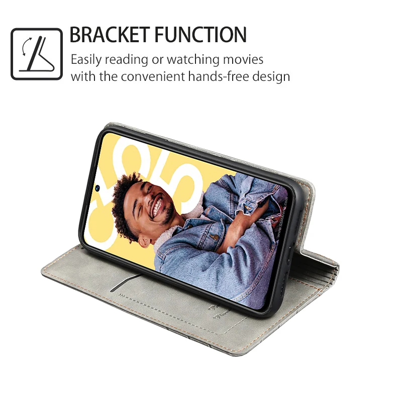 Flip-Wallet-Hülle 6S Handyhülle Lederhülle Coque – Bild 5