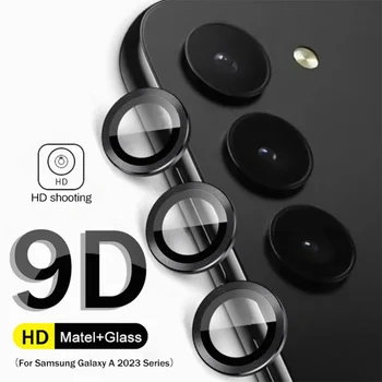 Galaxy A25: Kamera Objektiv Schutz Für Anti Scratch 9H gehärtetem Glas Metall Ring Abdeckung