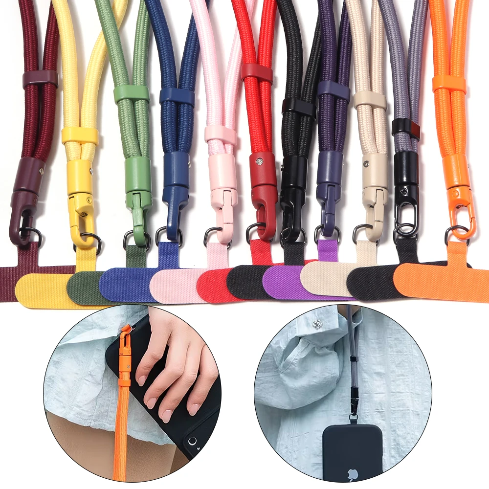 1 Stück Universelles Verstellbares Handy-Umhängeband Kurzes Handgelenksband mit Selbstverriegelung und – Bild 5
