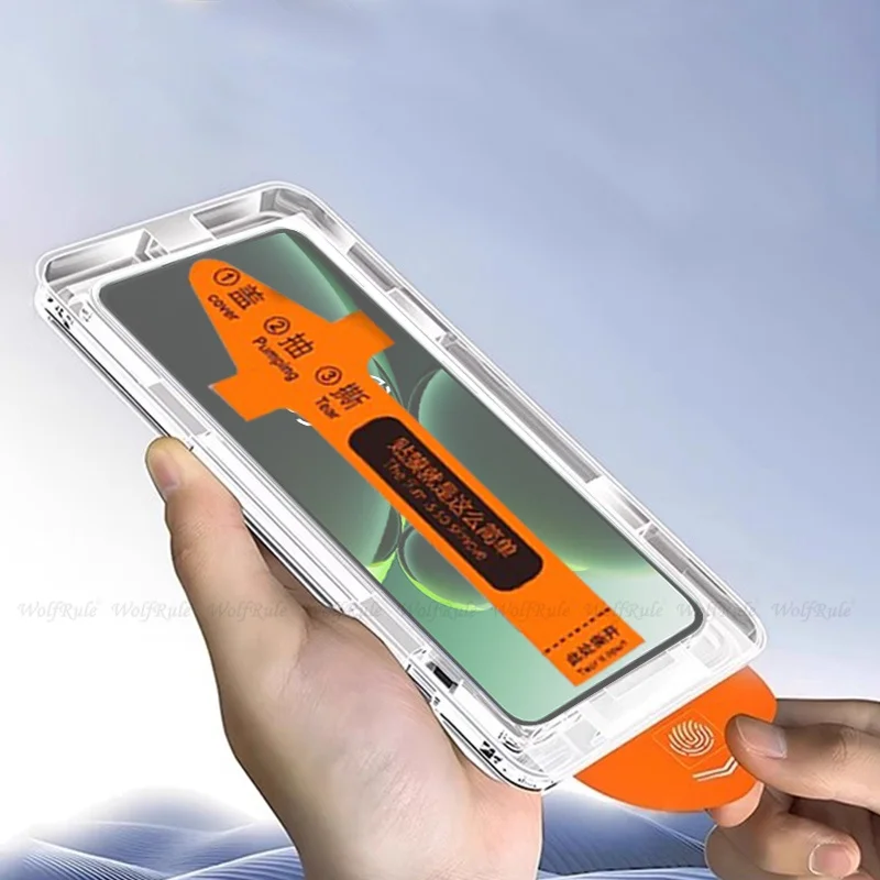 4/3/2/1 Stück Glas Panzerglas 9H HD Vollständig staubfreier Handy-Displayschutz – Bild 2