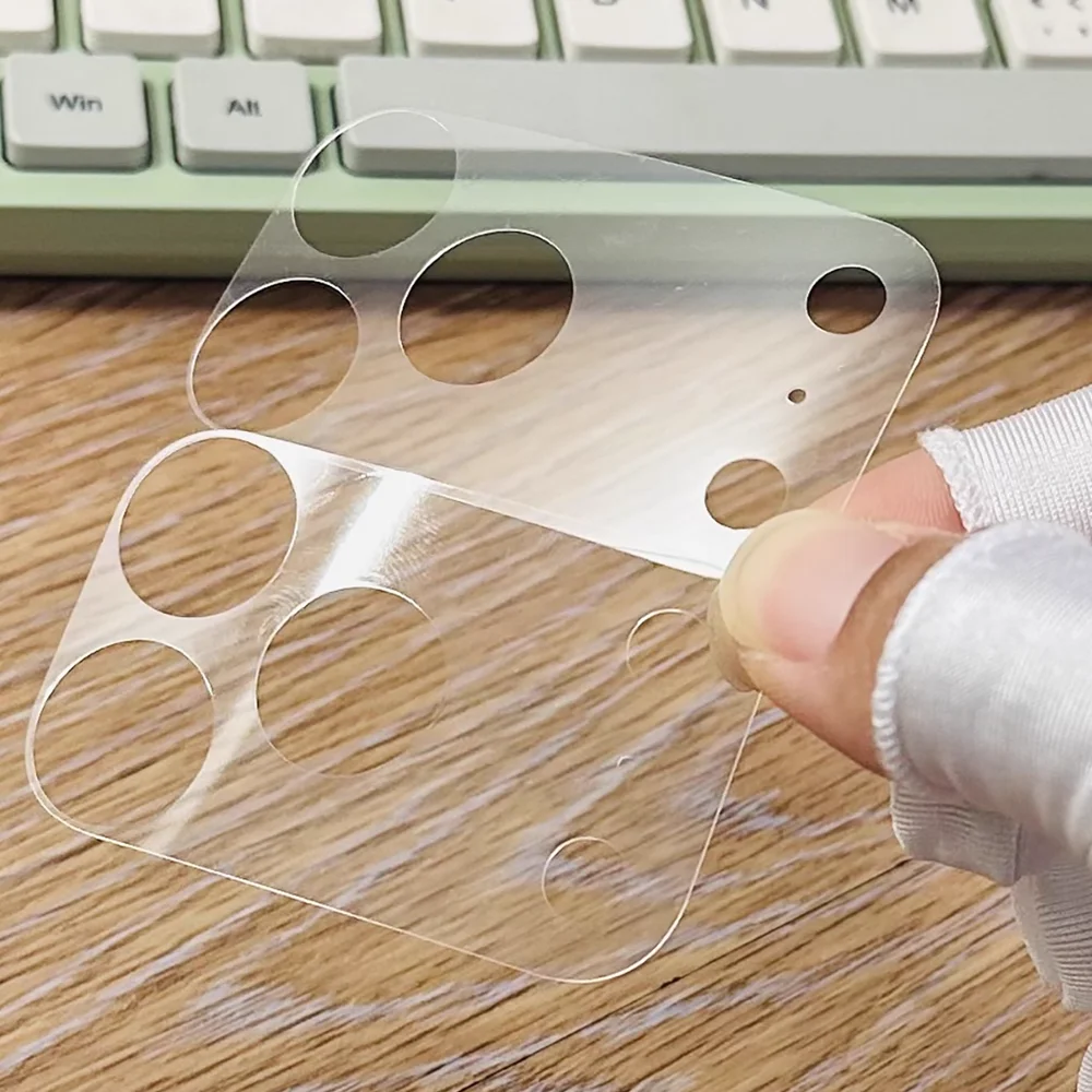3–5 Stück HD/Matte Objektiv Fiber Base Schutzfolie Transparente Faser Hohllinse Chassis Film ﻿ – Bild 2