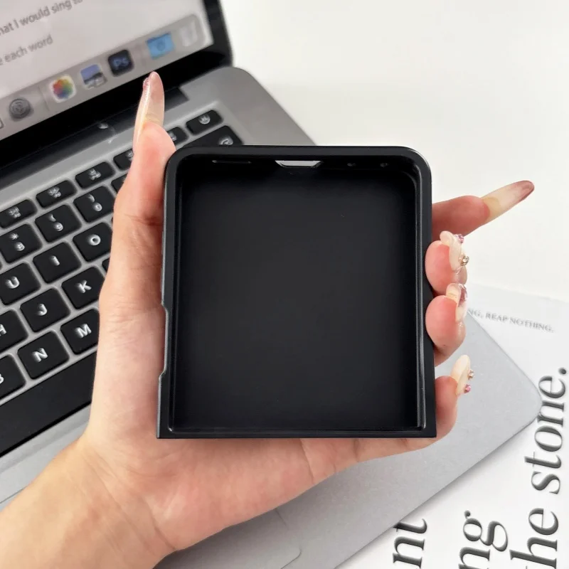 Ultradünne, matte, transluzente, stoßfeste Handyhülle Flip7 FE Flip8, klare, schlanke, harte PC-Schutzhülle – Bild 3