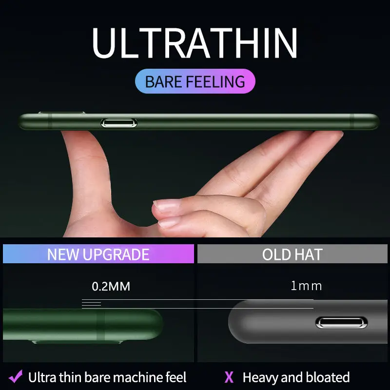 Ultradünne, matte PC-Hülle, mattierte Handyhülle – Bild 4