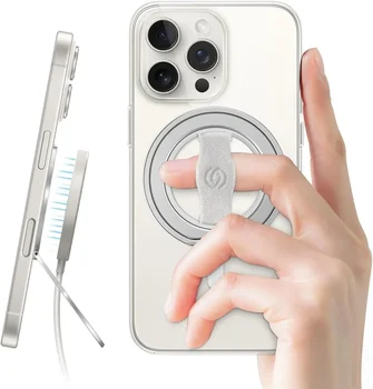 EWA MagOne 3. Generation MagSafe Handyhalterung Magnetischer Handyring-Ständer Magnetgriff für Alle