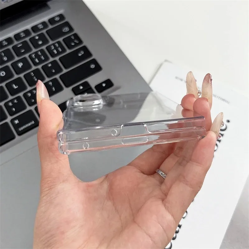 Matte transparente ultradünne PC 2-in-1-Handyhülle 8 Wide, harte, stoßfeste Schutzhülle – Bild 4