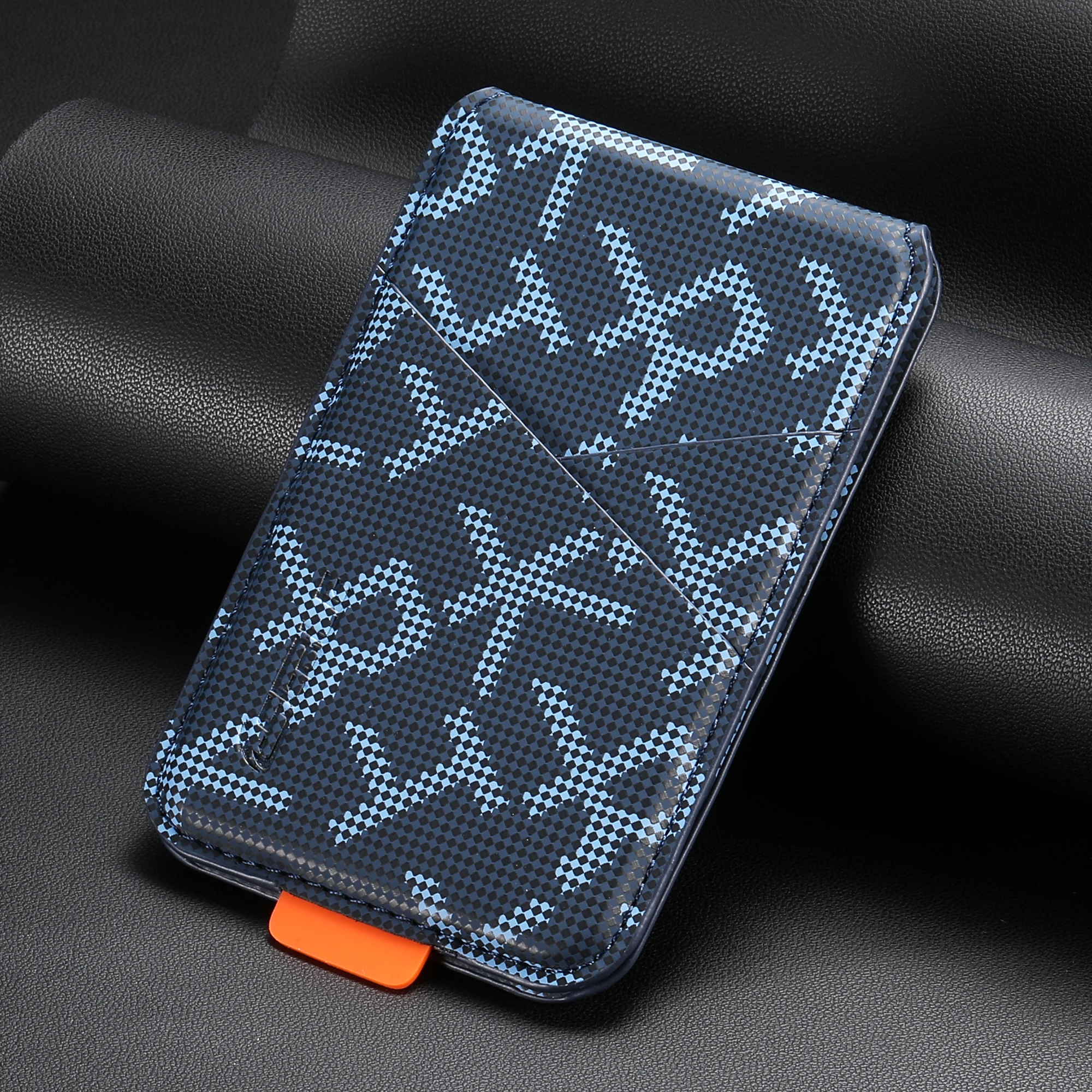 Leder-Geldbörse für MagSafe Magnetischer Handy-Kartenhalter für iPhone 16 15 14 13 12 17 Pro Max Plus Bankkarten-Etui – Bild 2