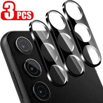 Galaxy A56: 3Pcs 3D Volle Abdeckung Objektiv Schutz HD Glas Schutz Kamera Film