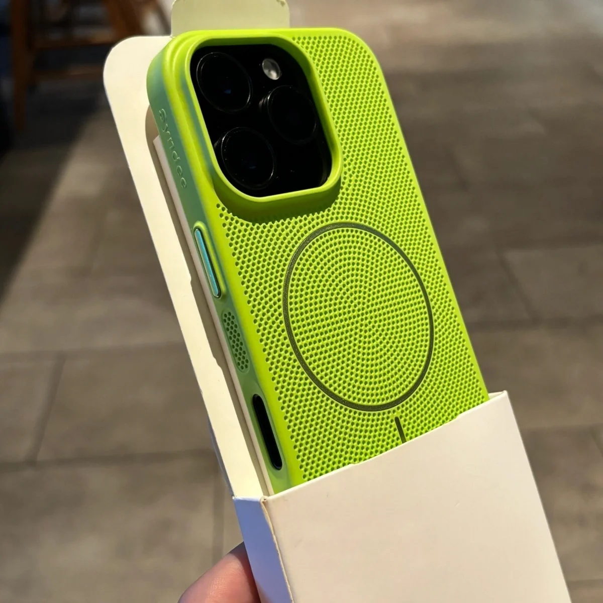 Neue Wärmeableitung Mesh Für Magsafe Magnetische Telefon Fall Drahtlose Lade Abdeckung – Bild 4