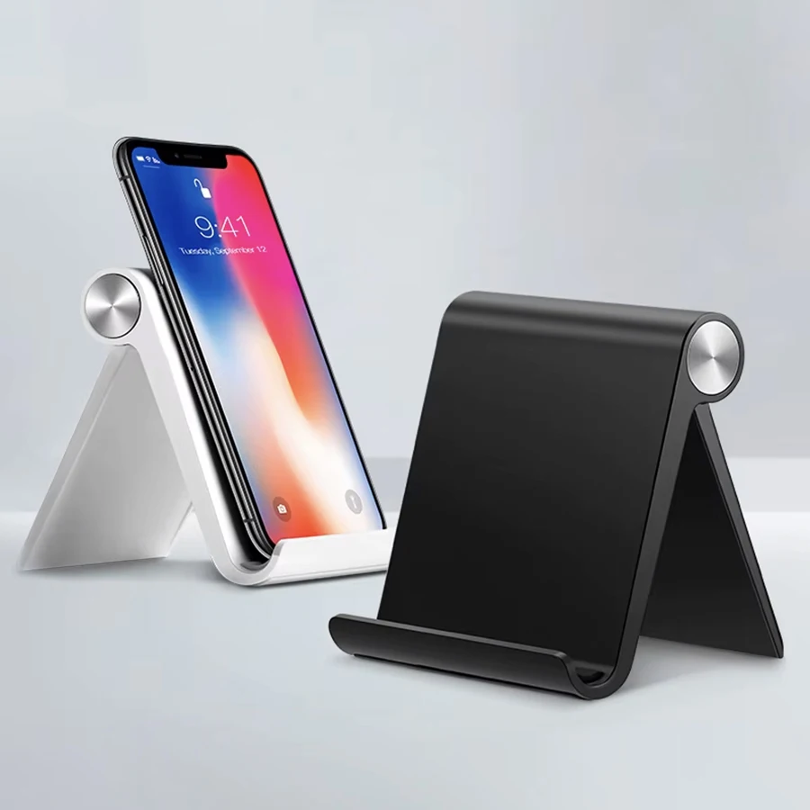 Verstellbarer Telefonhalter, tragbarer, faltbarer Desktop-Telefonständer, universeller Handyhalter für iPhone, Samsung