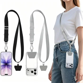 Universelle Handykette Verstellbarer Halsriemen Crossbody-Lanyard Handyhalsband Kompatibel mit den Meisten