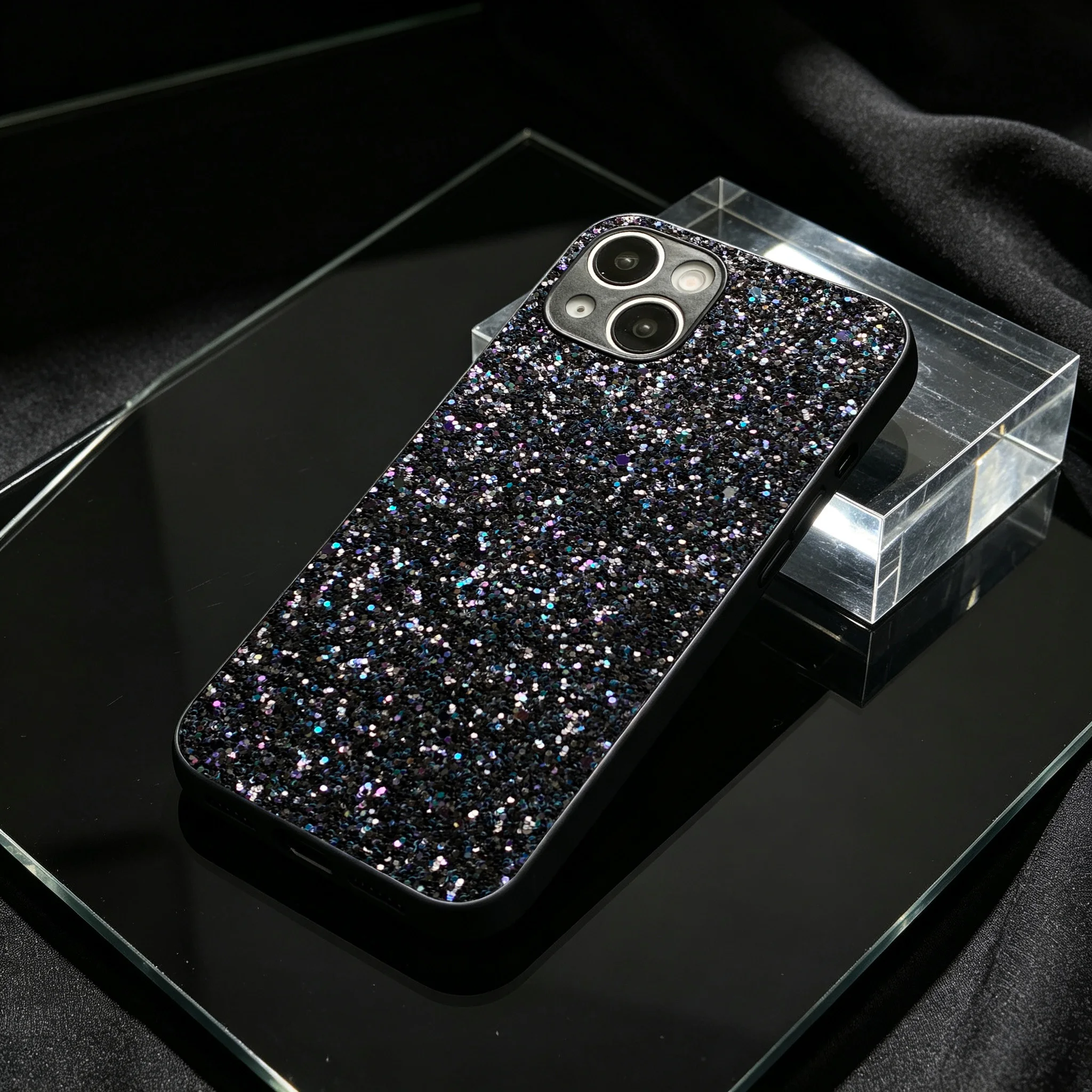 Luxuriöse Glitzer-Handyhülle – Modische weiche Diamant-Schutzhülle – Bild 4