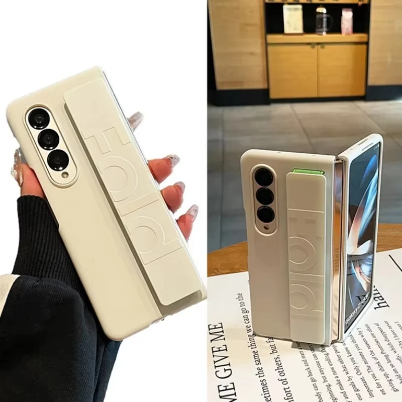 Luxus-Handgelenkschlaufenhalter-Telefonhülle, ultradünne, matte PC-Silikonhülle – Bild 5