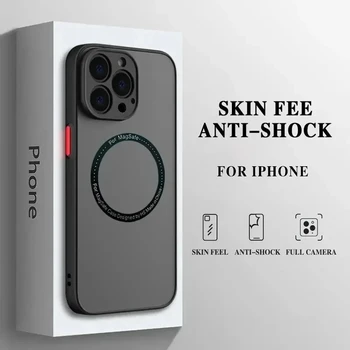 iPhone 12 mini: Magnetische Schutzhülle für MagSafe Kabelloses Laden Cover Funda