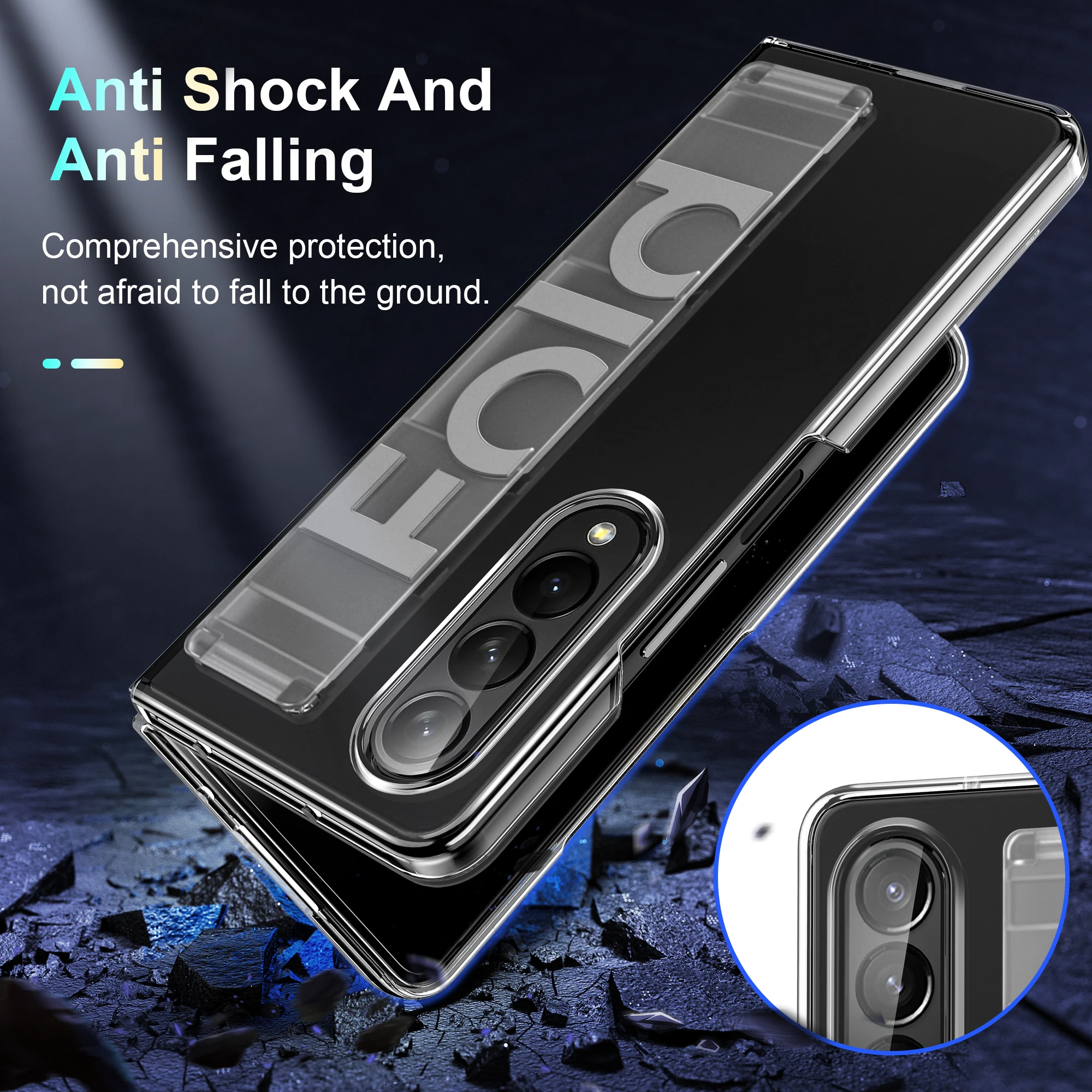 Luxus Weiche Elastische Armband Grip Halterung Strap Fall fällen Matte Harte Dünne PC Abdeckung – Bild 4