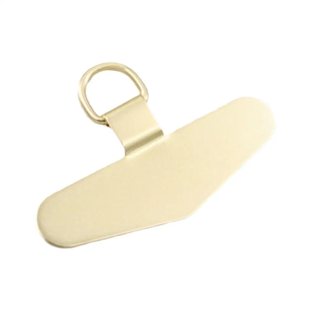 Universelles ultra dünnes Telefon-Lanyard aus Edelstahl mit haltbarer Metall dichtung Patch-Karten-Clip-Riemen hängen – Bild 6