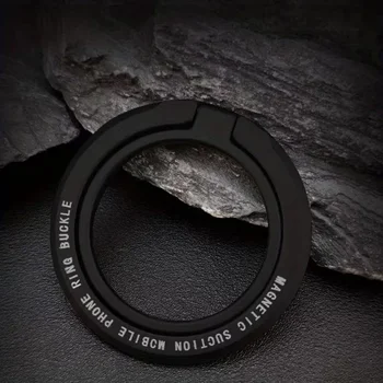 Magnetischer Telefonringhalter, abnehmbarer Fingergriff, 360-Grad-Ständer ° Drehständer für iPhone, Samsung, Huawei
