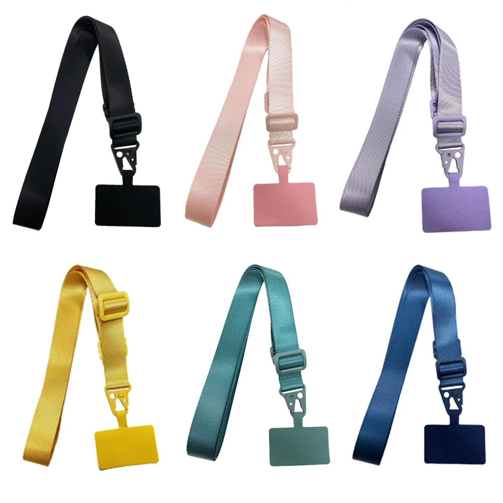 Universal Crossbody Patch Telefon Lanyards Handy Gurt Lanyard Nylon Weiches Seil Handy Hängen Kabel Halter – Bild 6
