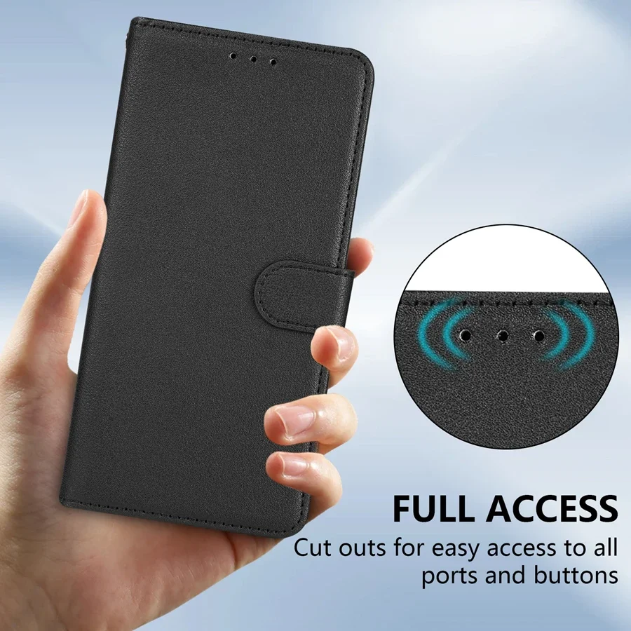 Brieftasche Karte Slot Stehen Magnetische Flip Leder Fall Für Xiaomi 14T 13T Redmi 14C 13C 12C 10C Hinweis 14 Pro + 14S 13 12 12S 11 10 Pro – Bild 5