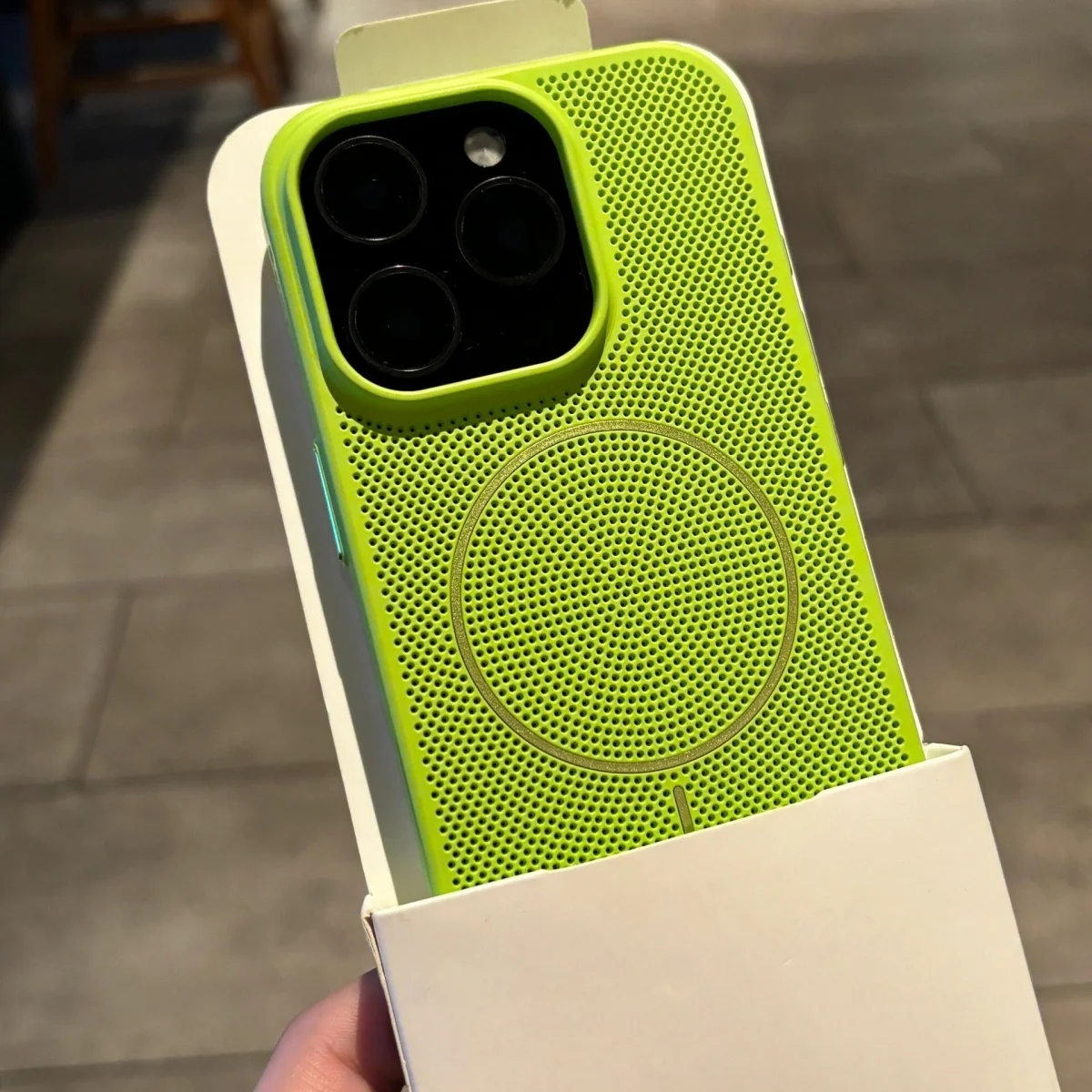 Neue Wärmeableitung Mesh Für Magsafe Magnetische Telefon Fall Drahtlose Lade Abdeckung – Bild 6