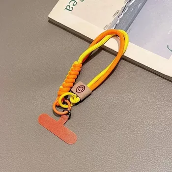 Telefon Lanyard Handgelenk Strap Woven Telefon Lanyard Kreative Schlüsselbund Hängen Seil Anti-verloren Sicherheit